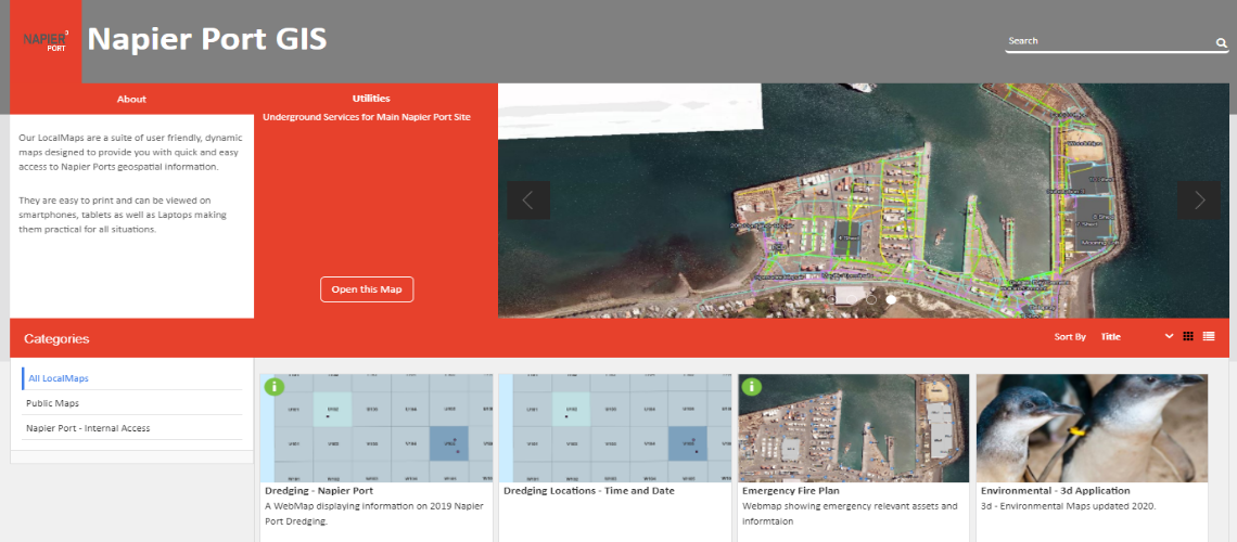 Implementing ArcGIS technology puts Napier Port on the map